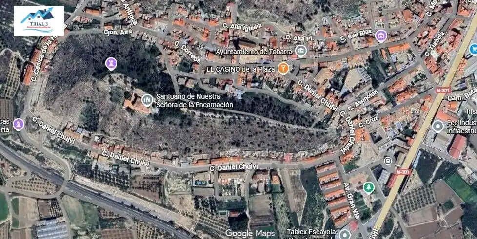 Vista exterior de Piso en venta en Tobarra