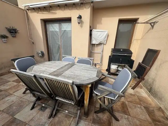 Terrassa de Casa adosada en venda en Alcoy / Alcoi amb Calefacció, Terrassa i Traster