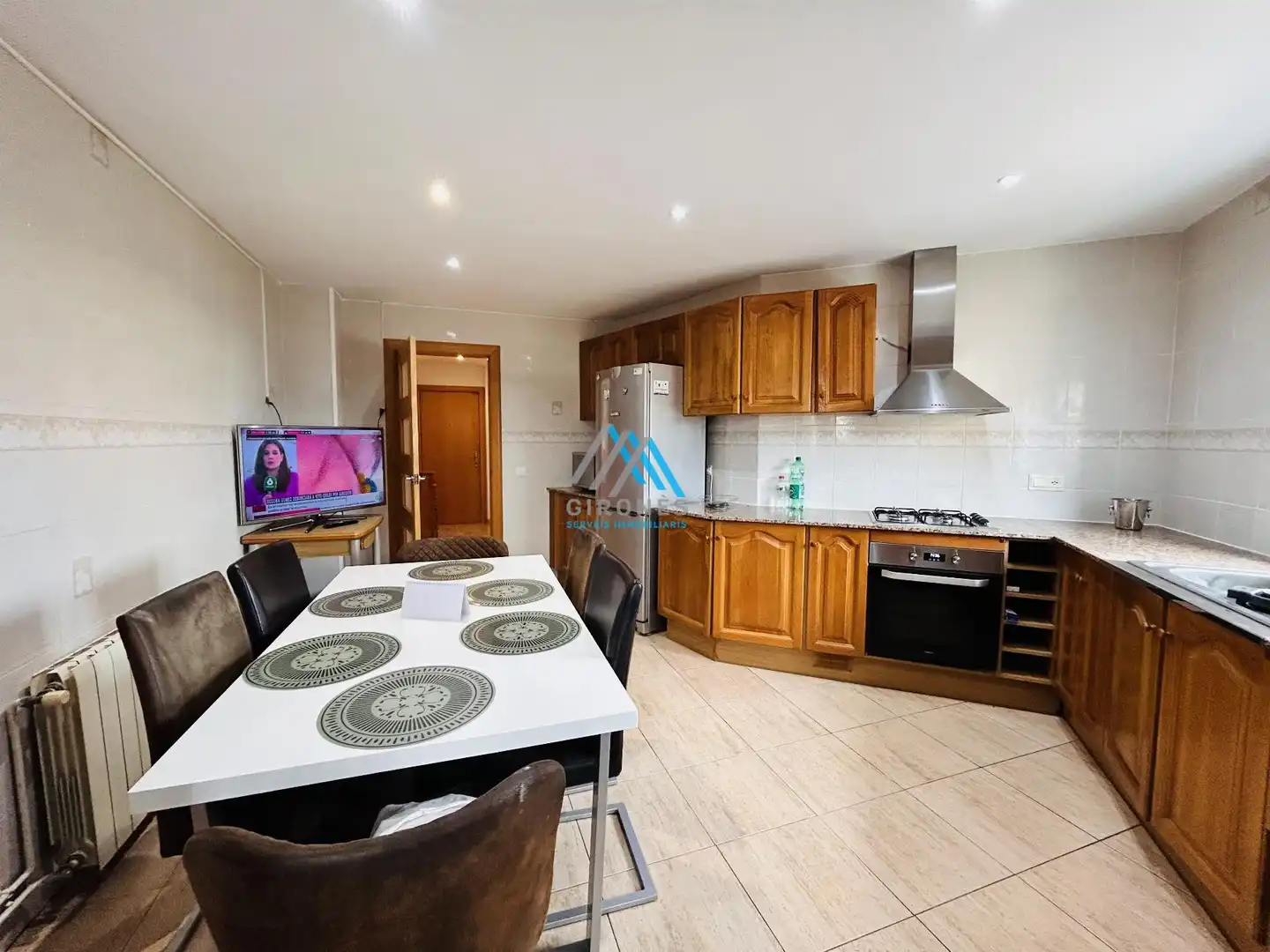 Cocina de Piso en venta en Santa Cristina d'Aro con Calefacción, Trastero y Amueblado