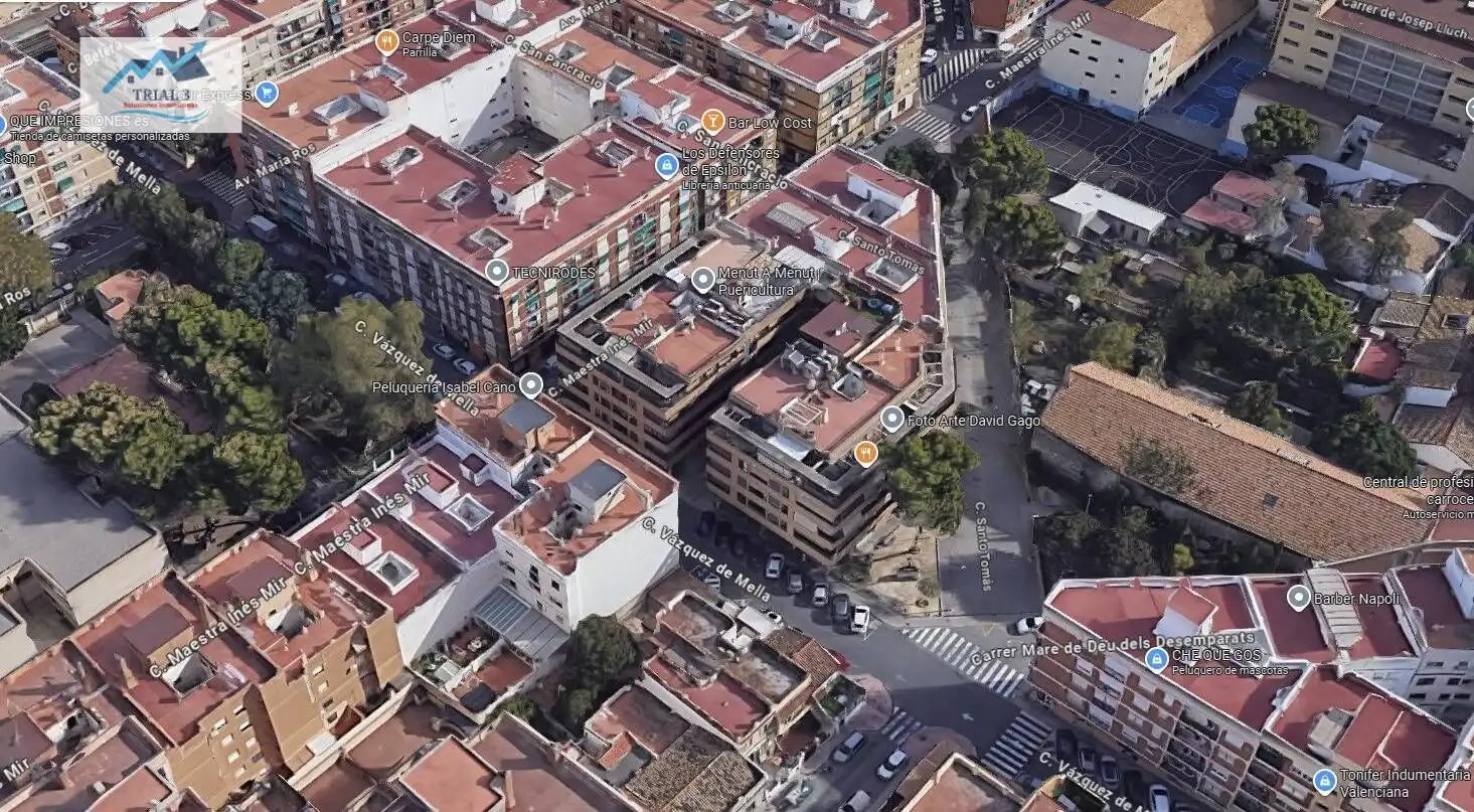 Vista exterior de Pis en venda en Burjassot amb Terrassa i Balcó