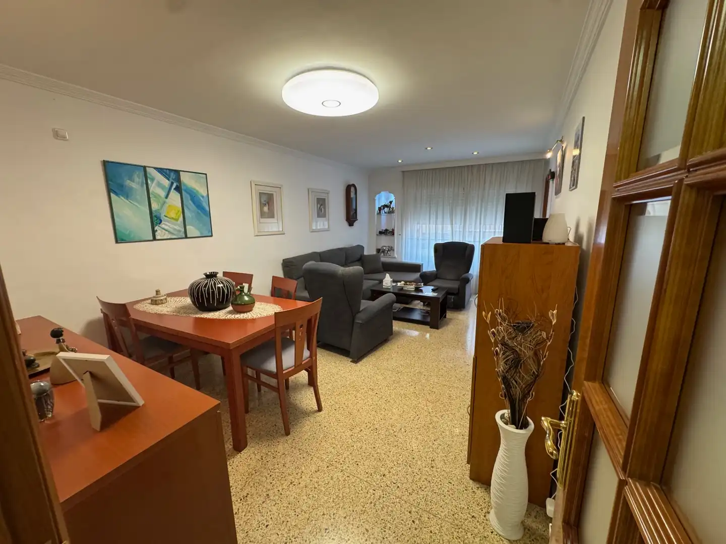Wohnzimmer von Wohnung zum Verkauf in Valls mit Klimaanlage, Heizung und Möbliert