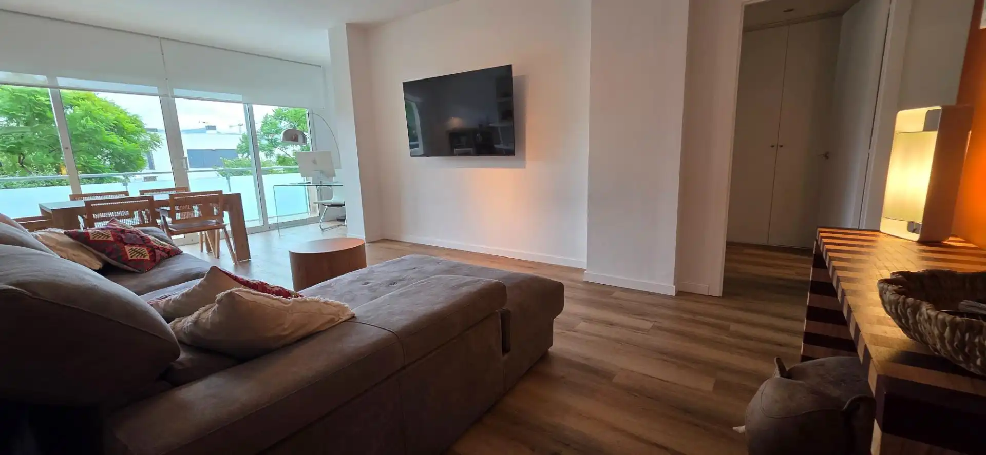 Sala de estar de Apartamento en venta en Sitges con Aire acondicionado, Calefacción y Jardín privado