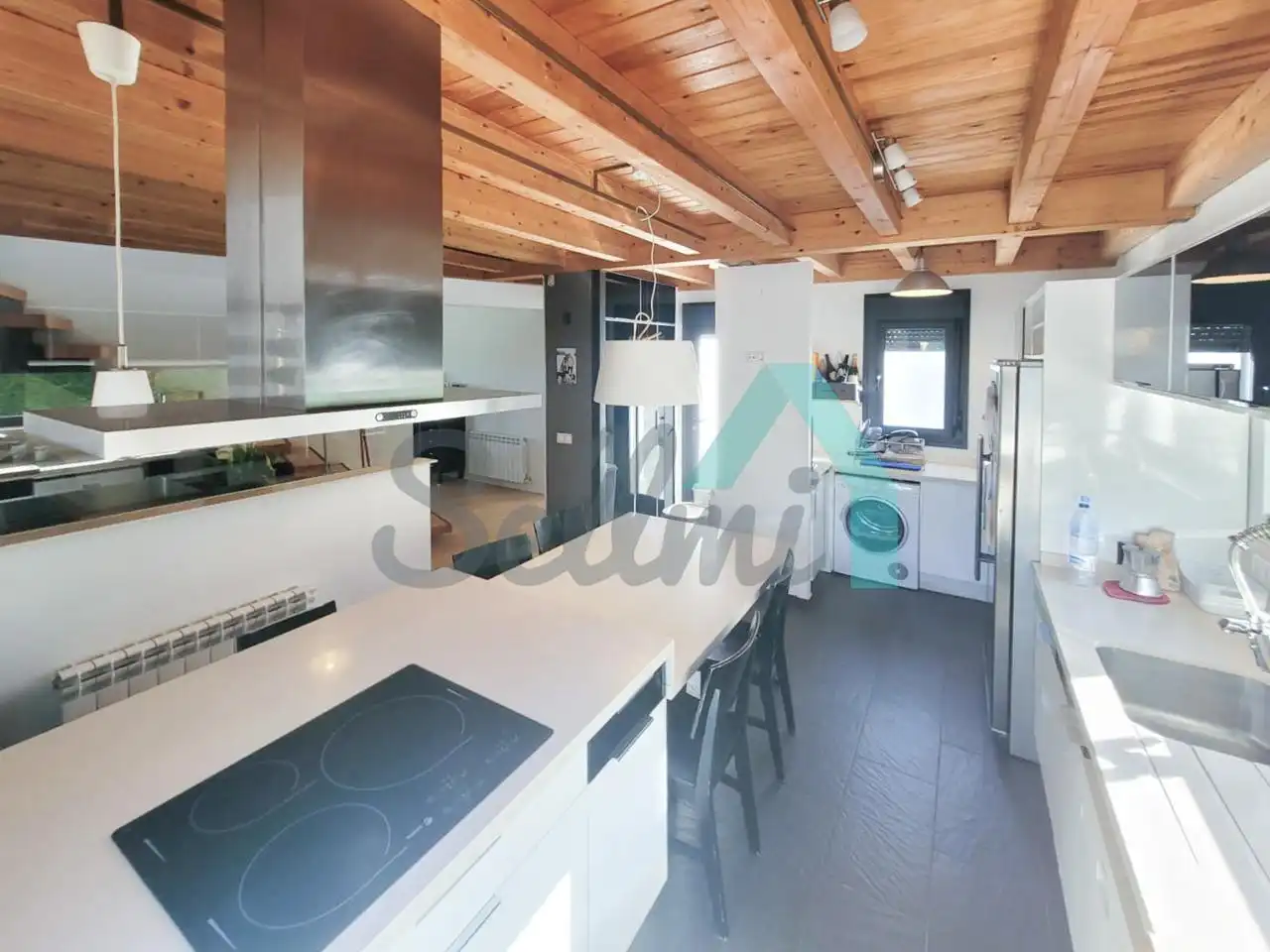 Kitchen of Houses for rent in Siero  with Heating, Parquet flooring and Terrace
