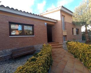 Exterior view of House or chalet for sale in Montmeló  with Air Conditioner, Heating and Private garden