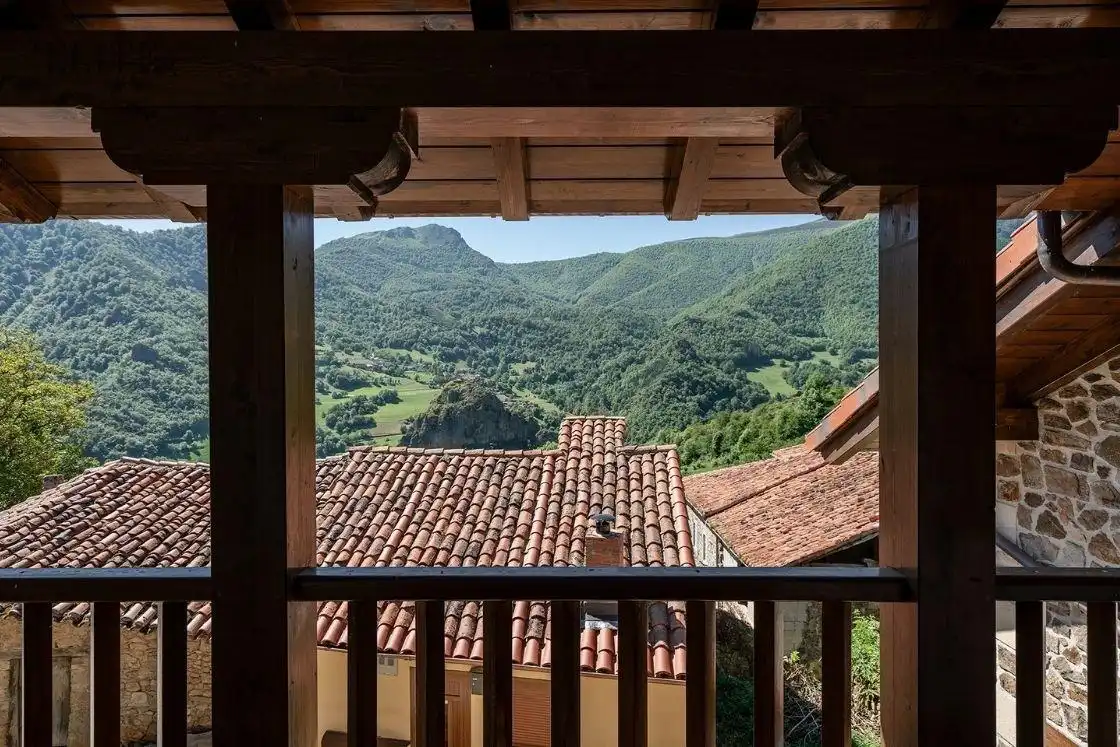 Exterior view of Houses for sale in Vega de Liébana  with Heating, Private garden and Terrace