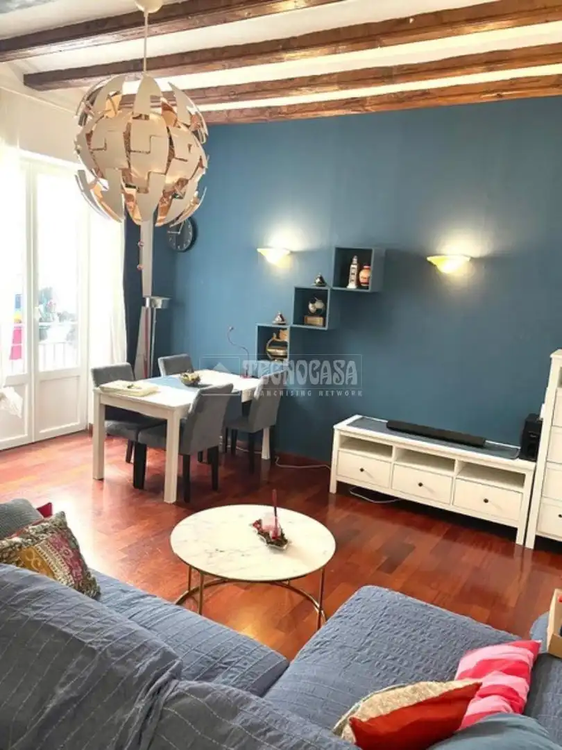 Living room of Flat for sale in Barcelona  with Balcony
