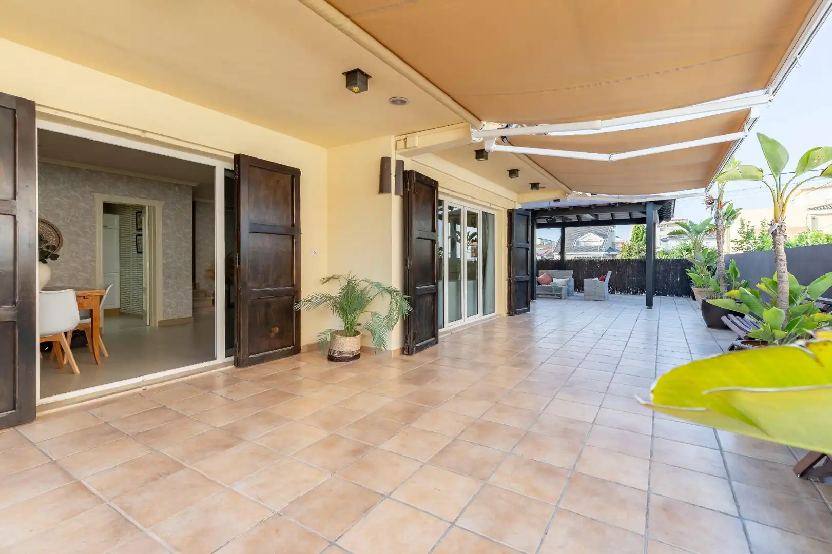 Terraza de Casa o chalet en venta en Chilches / Xilxes con Aire acondicionado, Jardín privado y Terraza