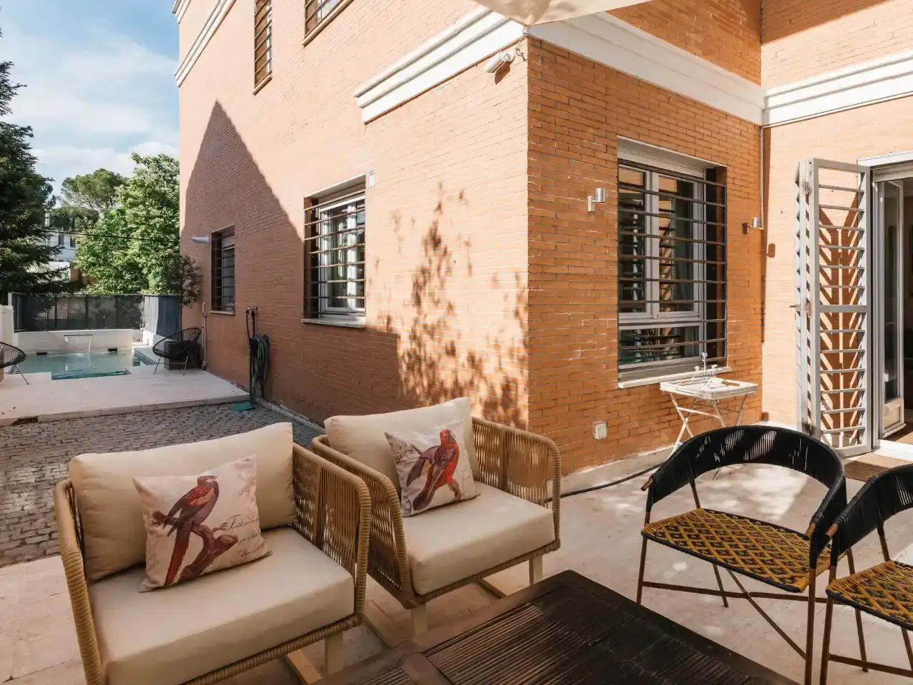 Terraza de Casa o chalet en venta en  Madrid Capital con Aire acondicionado y Piscina