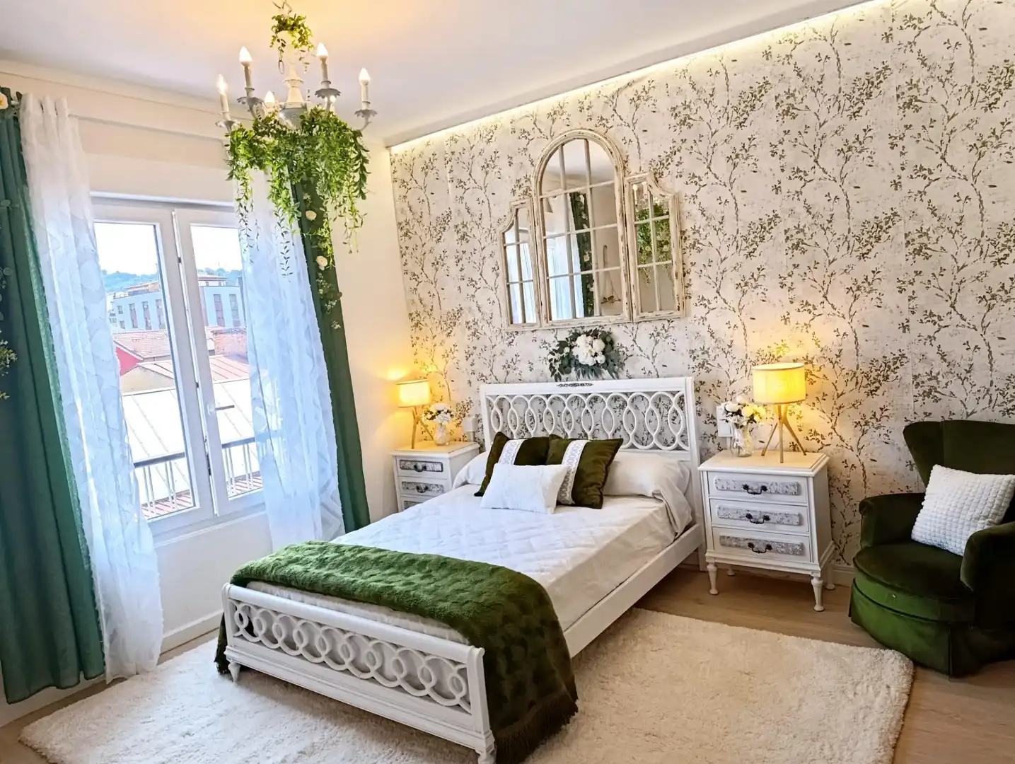 Bedroom of Flat for sale in Langreo  with Heating, Storage room and Furnished