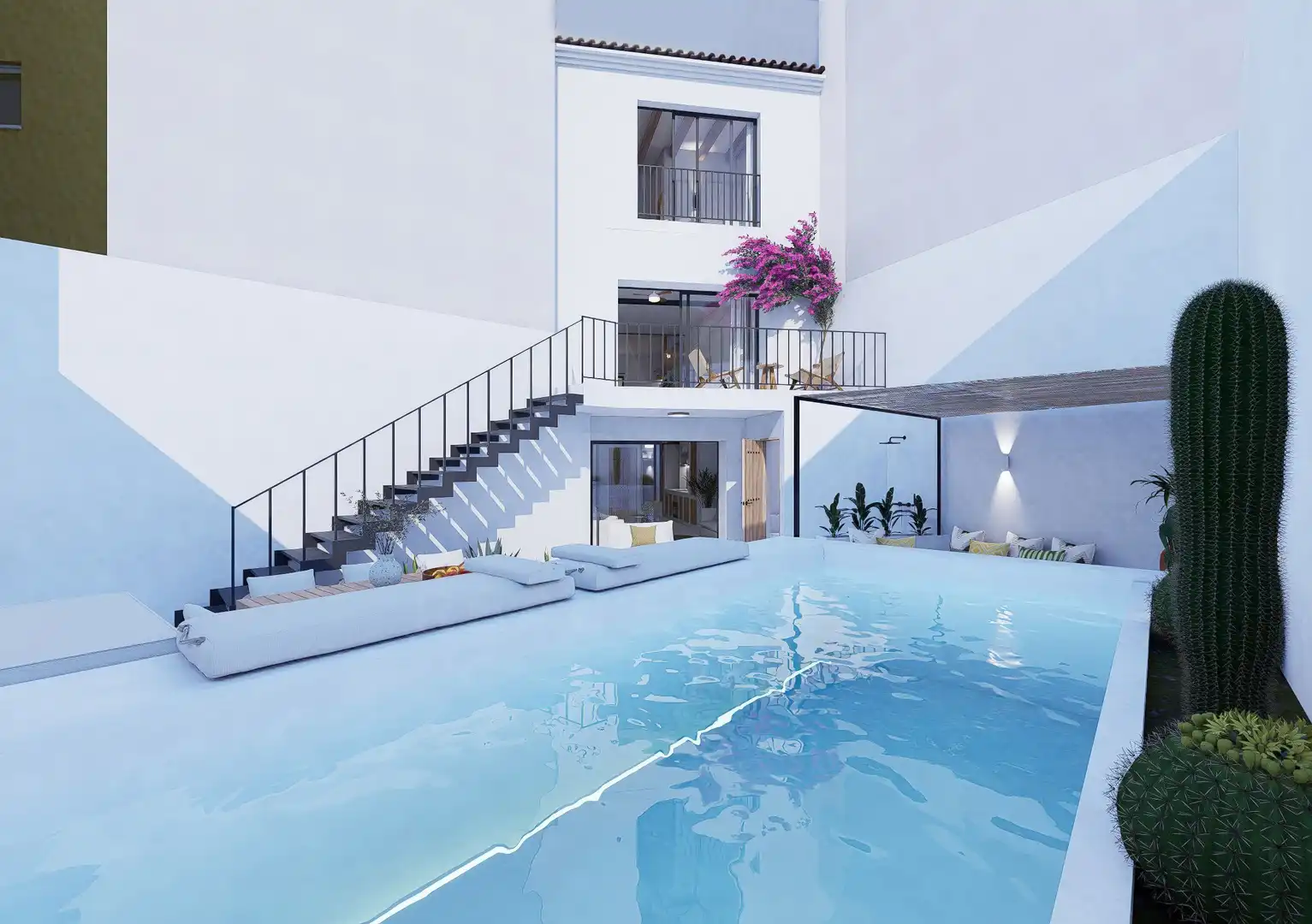 Swimming pool of Country homes for sale in Pego  with Air Conditioner, Heating and Terrace