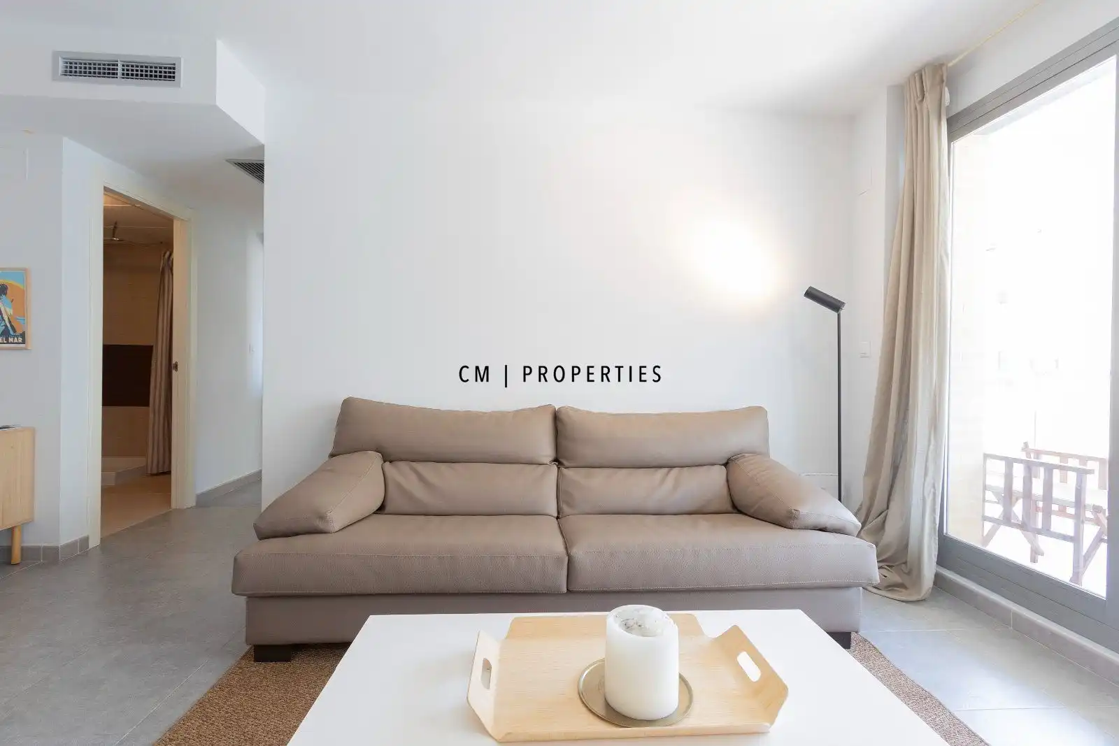 Living room of Apartments for rent in Moncofa  with Air Conditioner, Heating and Terrace