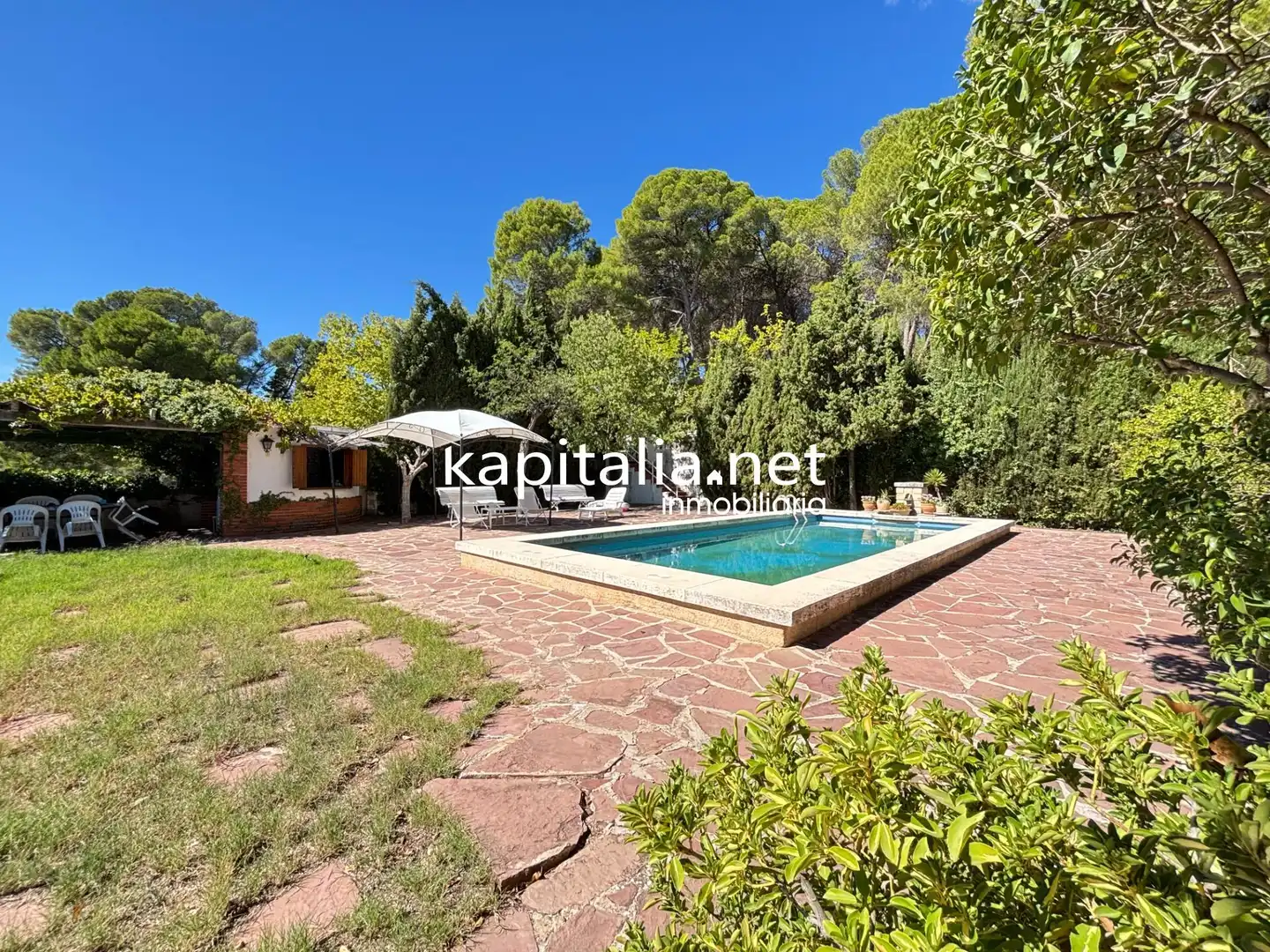 Jardí de Finca rústica en venda en Cocentaina amb Jardí privat, Terrassa i Traster