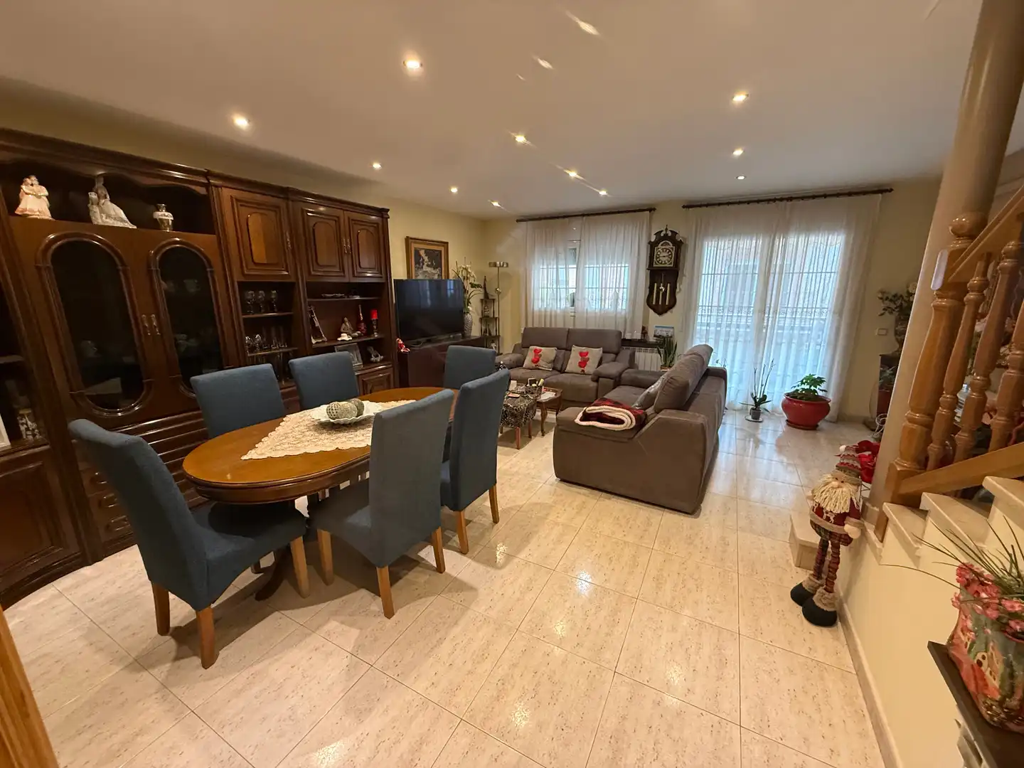 Living room of Detached homes for sale in Tàrrega  with Air Conditioner, Heating and Private garden