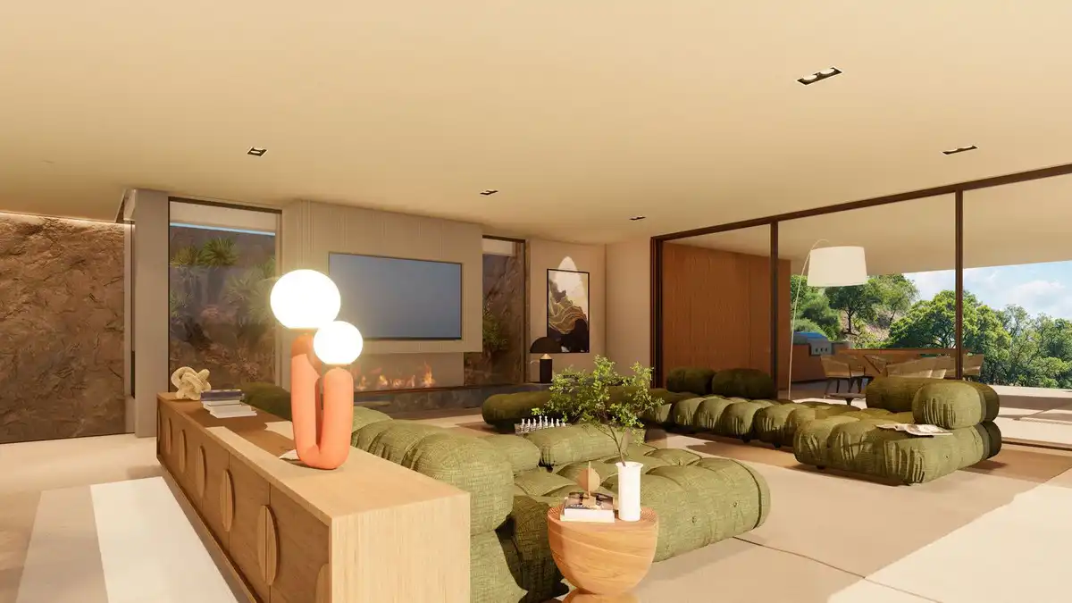 Wohnzimmer von Geschaftsraum zum Verkauf in Benahavís