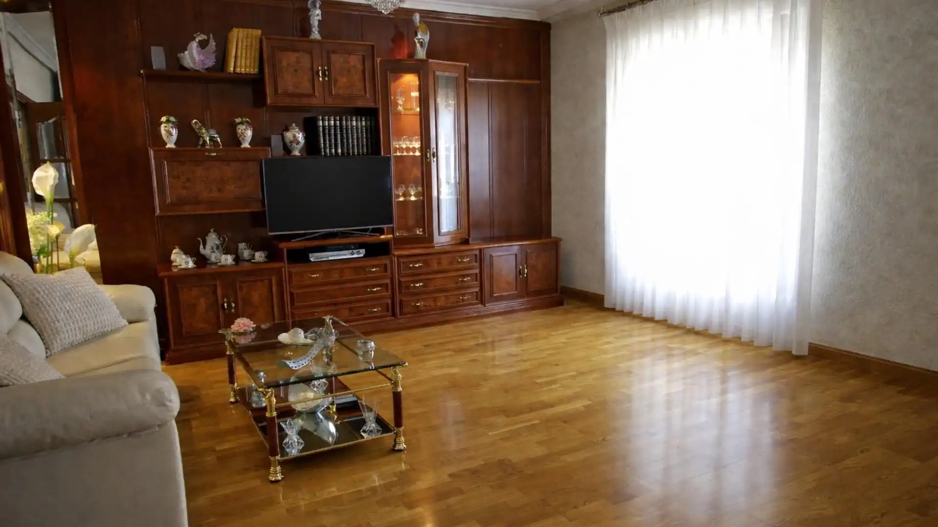 Wohnzimmer von Wohnung zum Verkauf in Daimiel mit Klimaanlage, Terrasse und Balkon