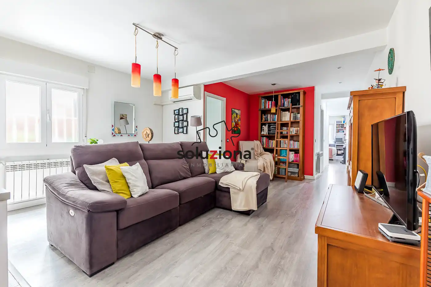 Sala de estar de Piso en venta en Getafe con Aire acondicionado, Calefacción y Terraza