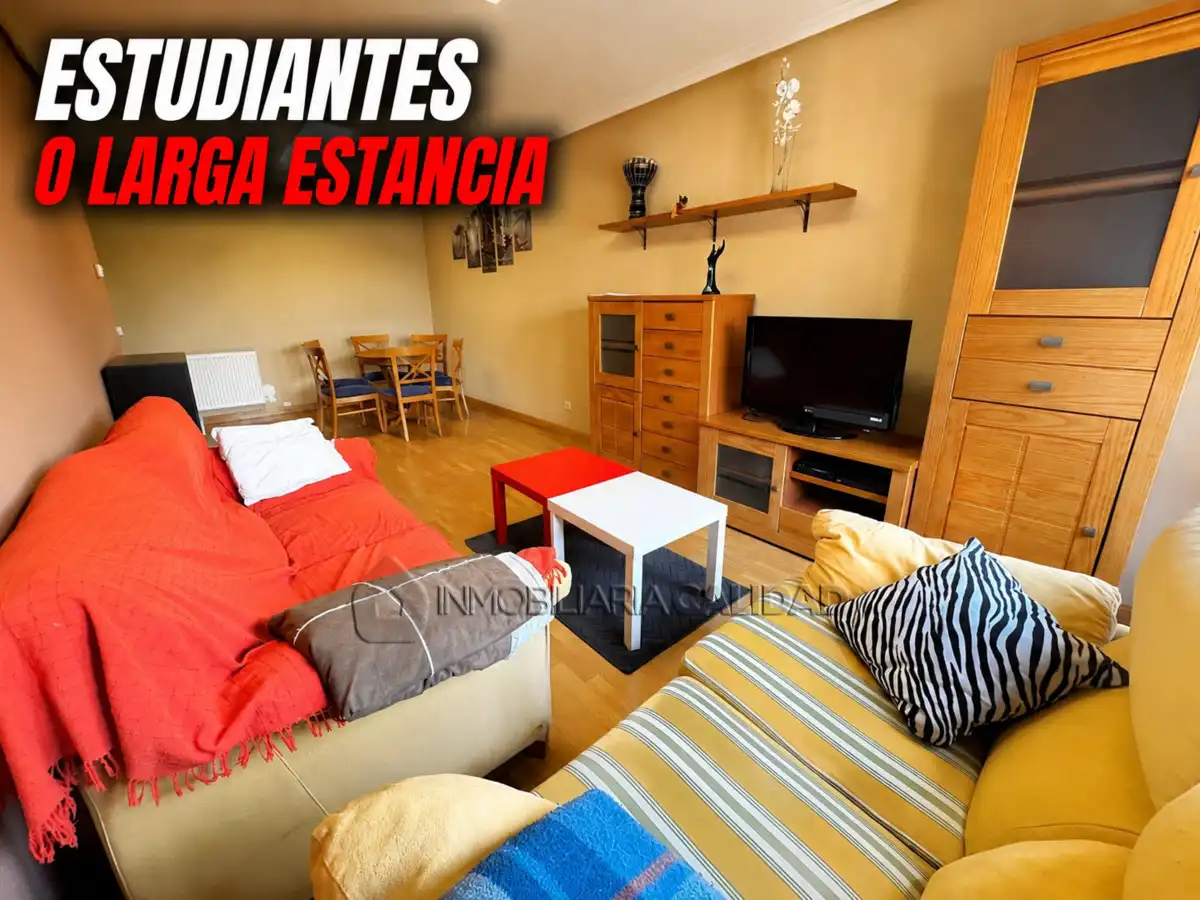 Sala d'estar de Pis de lloguer en Burgos amb Calefacció, Terrassa i Traster
