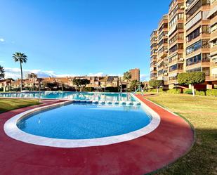 Piscina de Apartament en venda en Alicante / Alacant amb Jardí privat, Terrassa i Piscina comunitària