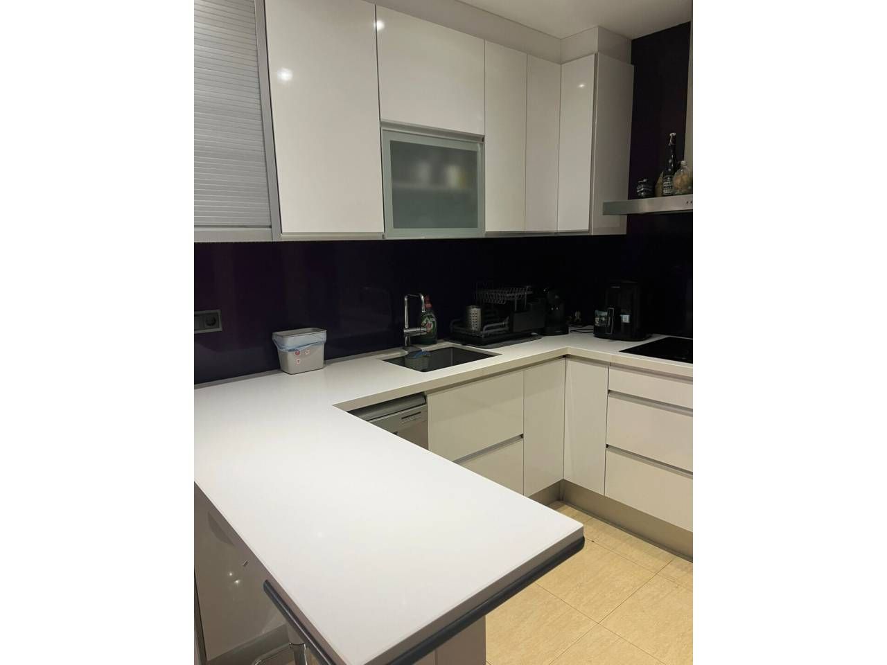 Kitchen of Flat for sale in Sabadell  with Air Conditioner, Heating and Terrace