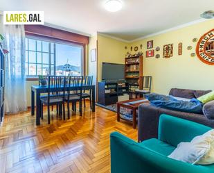 Living room of Flat for sale in Cangas   with Heating, Terrace and Storage room