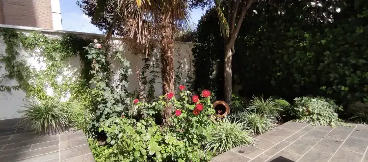 Jardín de Piso de alquiler en Madrid con Aire acondicionado, Calefacción y Terraza
