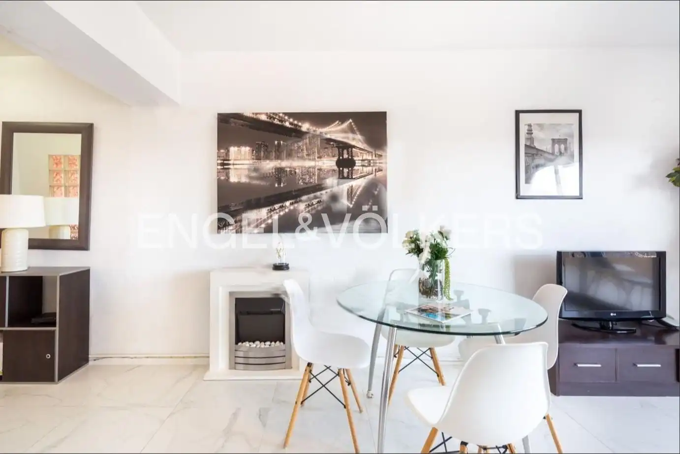 Esszimmer von Dachboden zur Miete in Valencia mit Klimaanlage, Heizung und Terrasse