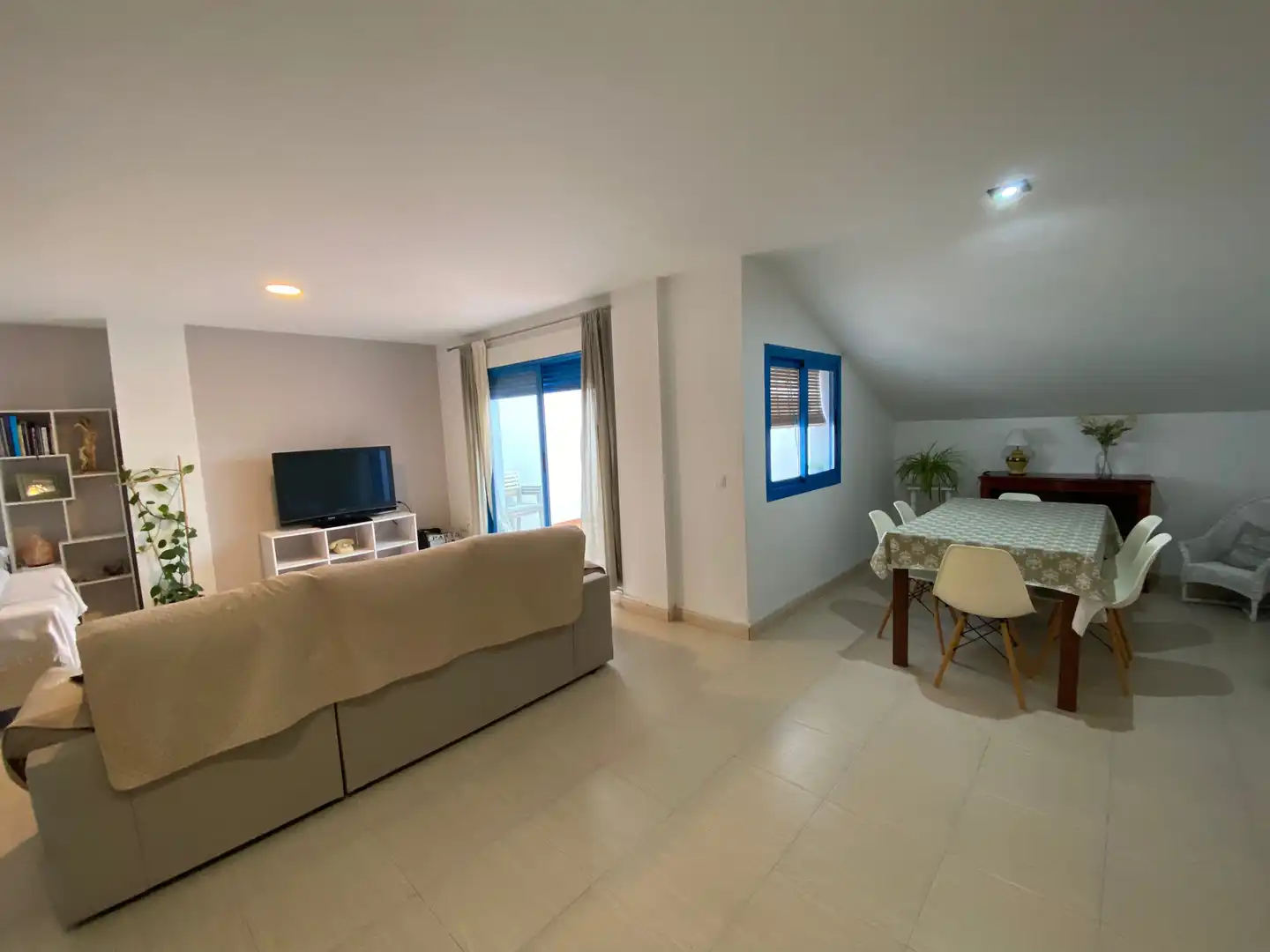 Sala de estar de Ático en venta en Benissa con Calefacción y Terraza