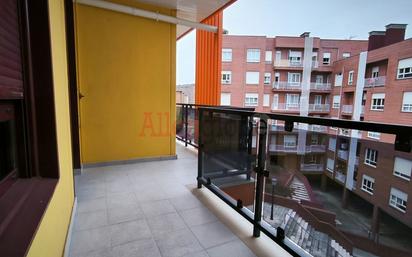 Balcony of Flat for sale in Oviedo   with Heating, Private garden and Terrace