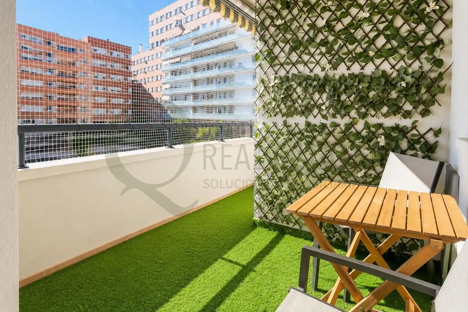 Terrace of Flat for sale in Alicante / Alacant  with Air Conditioner, Heating and Private garden