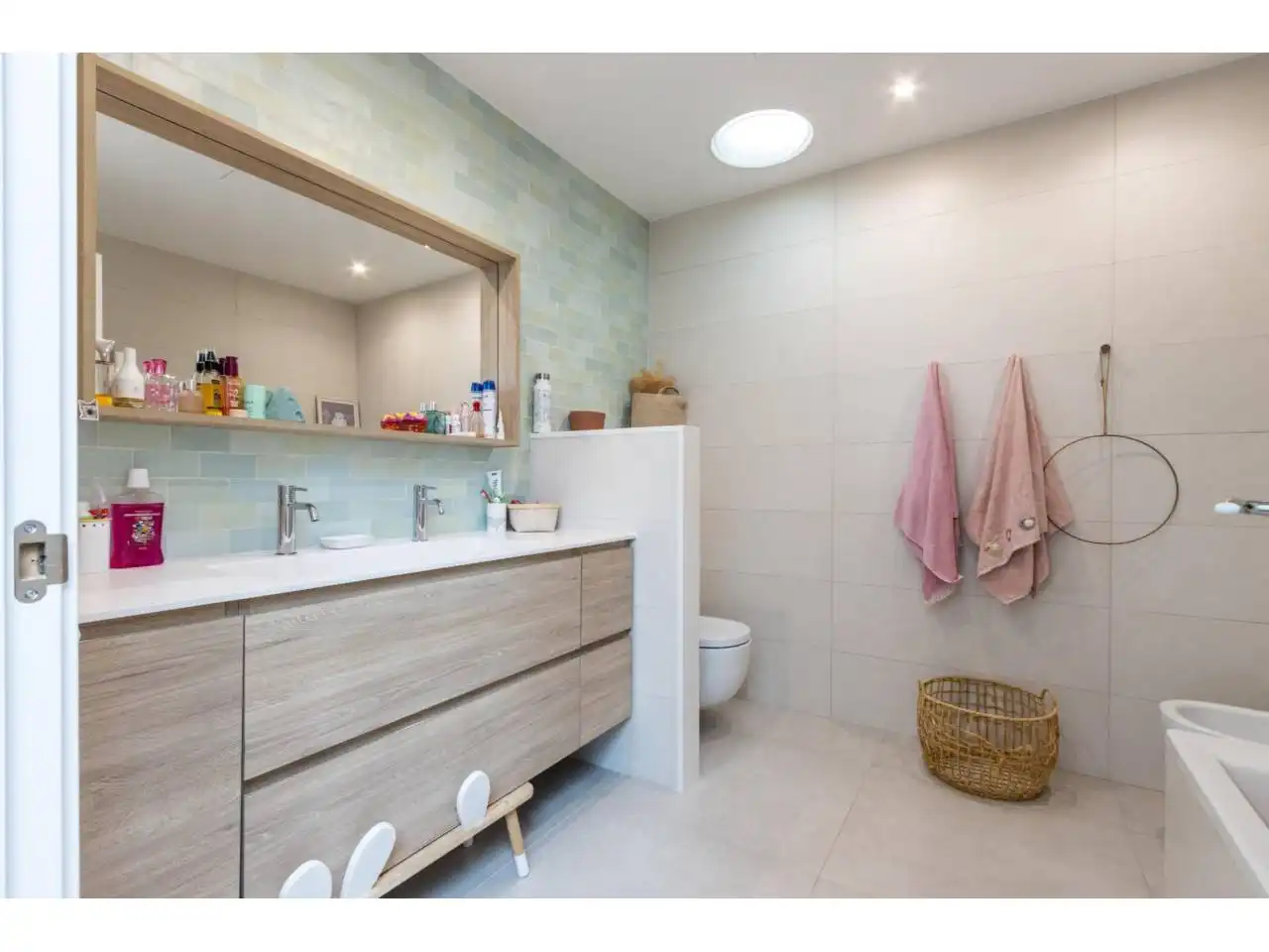 Bathroom of Detached homes for sale in Sant Llorenç Savall  with Air Conditioner