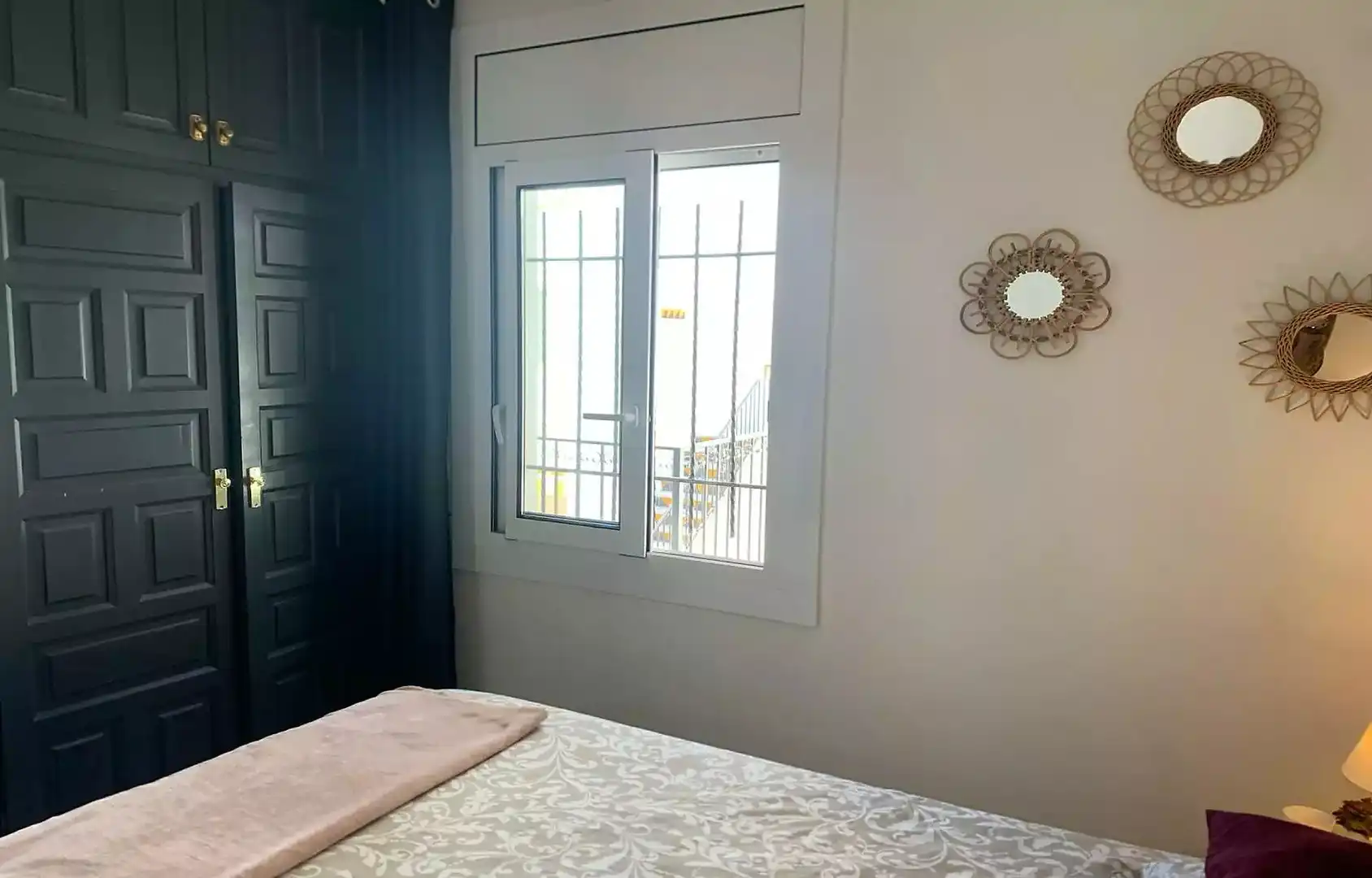 Bedroom of Flat for sale in Roses  with Air Conditioner, Heating and Terrace