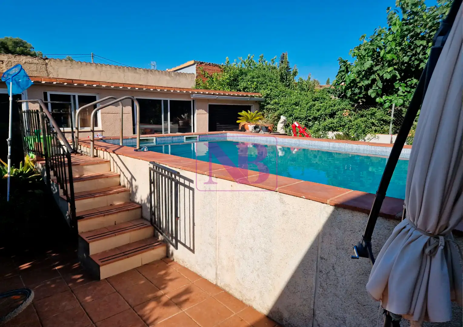 Piscina de Casa o xalet en venda en Bràfim amb Jardí privat, Terrassa i Traster