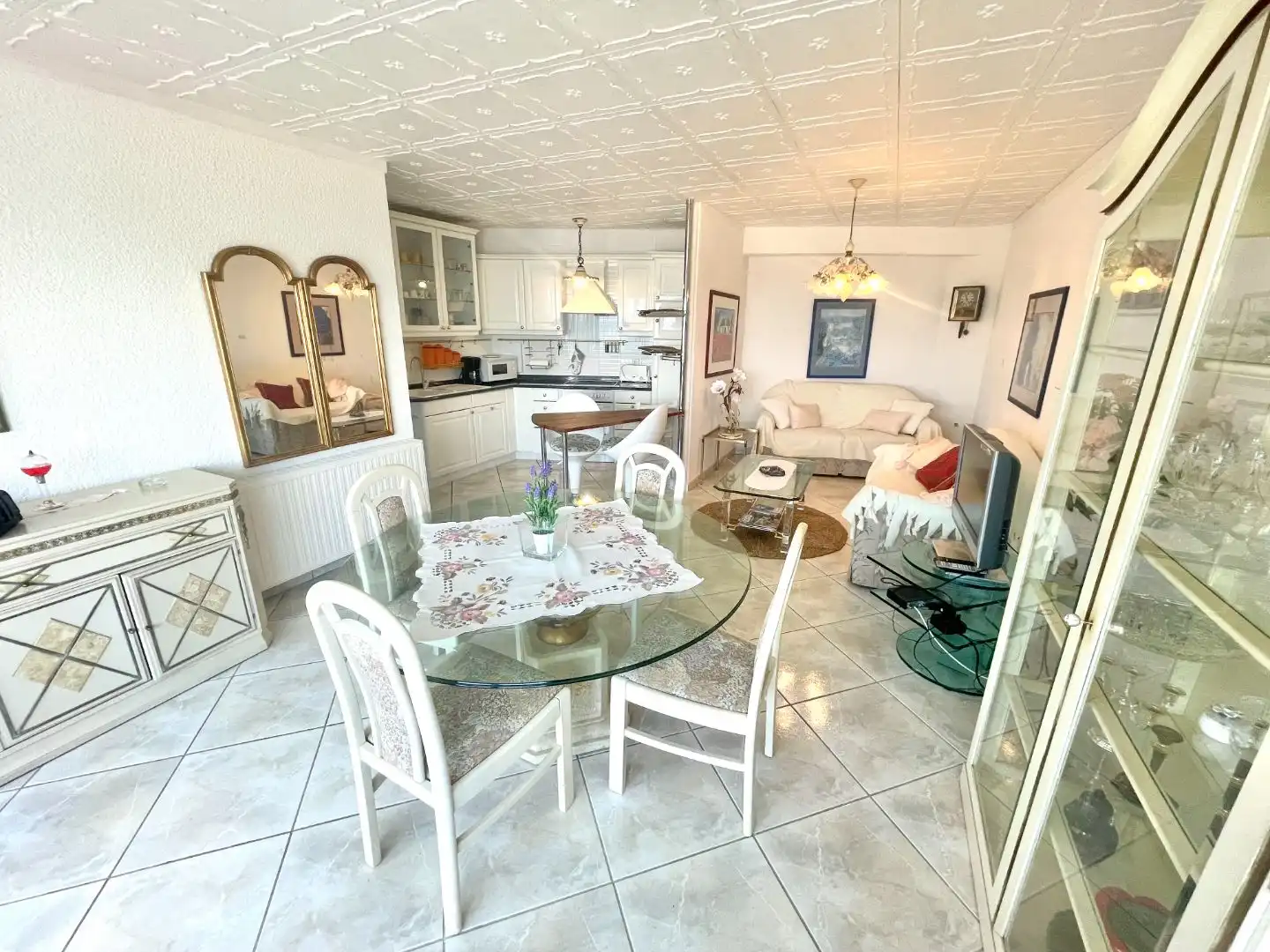 Dining room of Flat for sale in Roses  with Terrace and Balcony