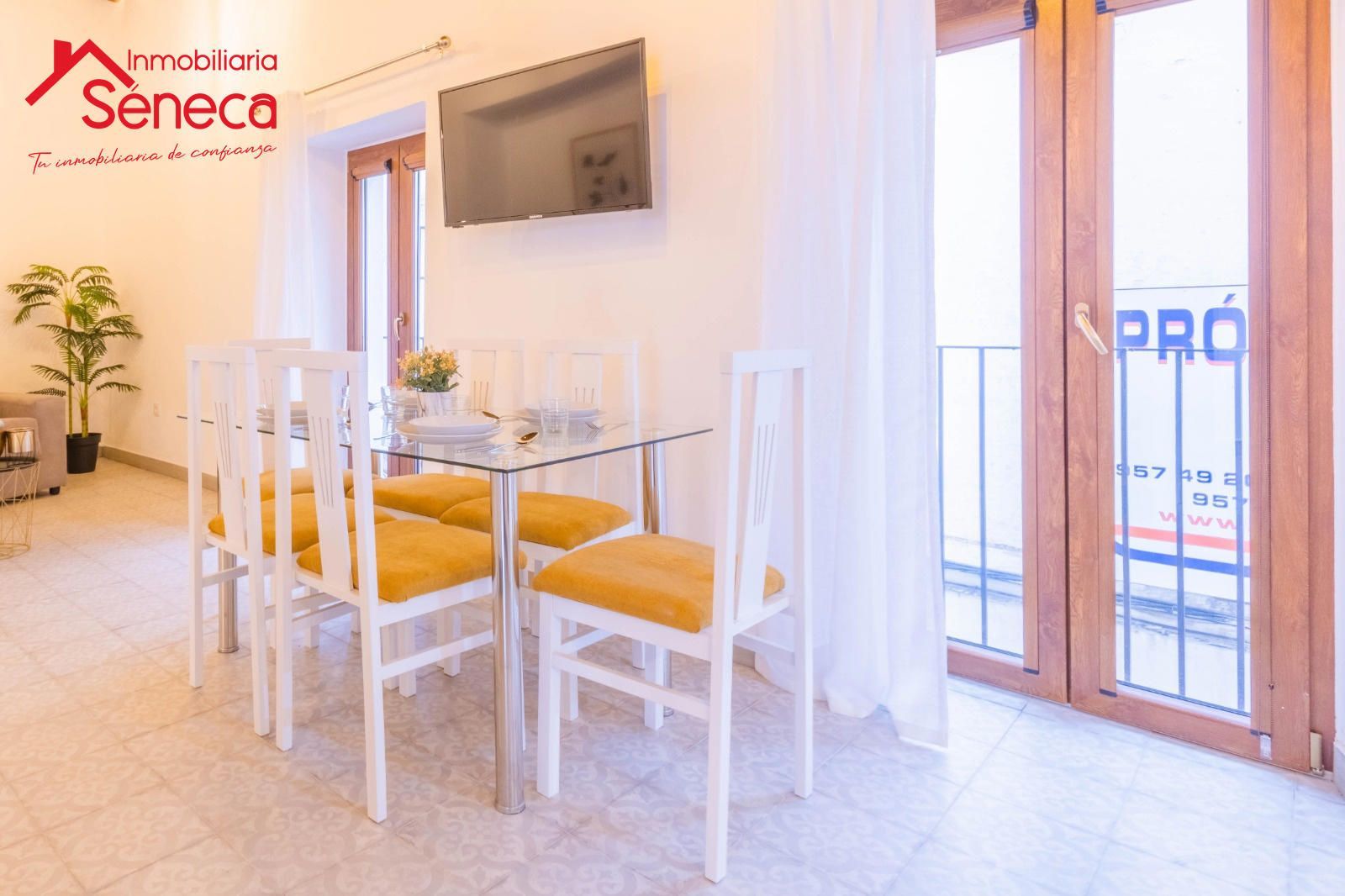 Dining room of Flat for sale in  Córdoba Capital  with Air Conditioner, Terrace and Furnished