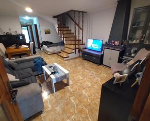Sala d'estar de Casa adosada en venda en Dénia amb Aire condicionat, Calefacció i Jardí privat