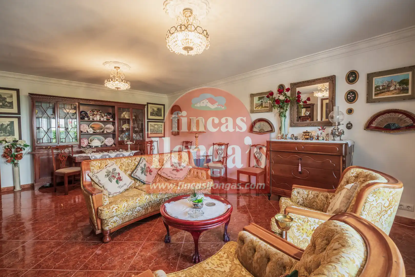 Sala de estar de Casa o chalet en venta en Ciutadella de Menorca con Aire acondicionado, Calefacción y Jardín privado