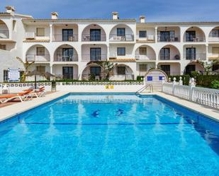 Swimming pool of Flat for sale in Mijas  with Air Conditioner, Terrace and Swimming Pool