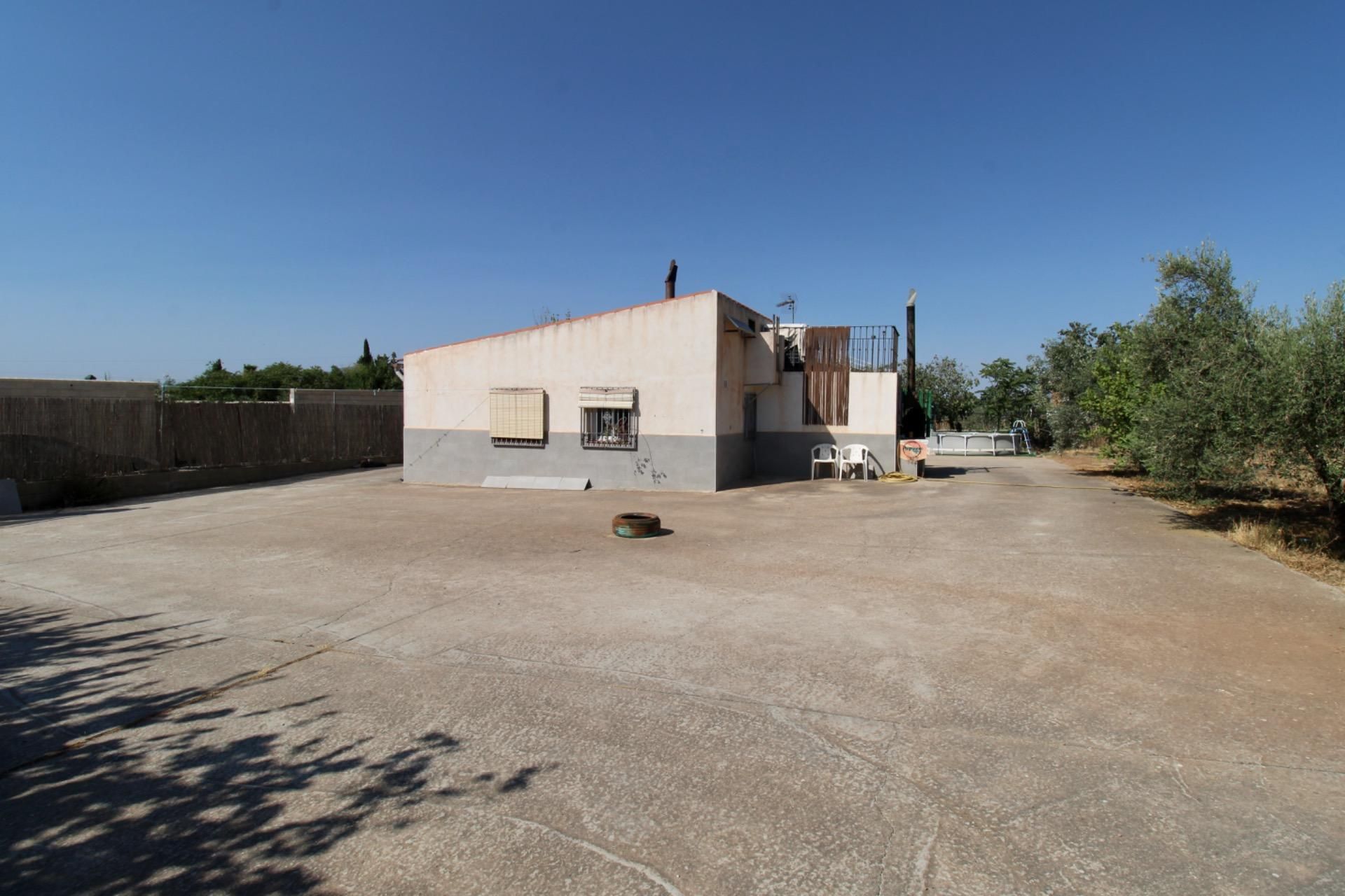 Exterior view of Country house for sale in Moraleda de Zafayona  with Private garden and Terrace