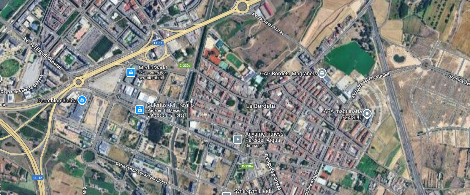 Vista exterior de Pis en venda en  Lleida Capital