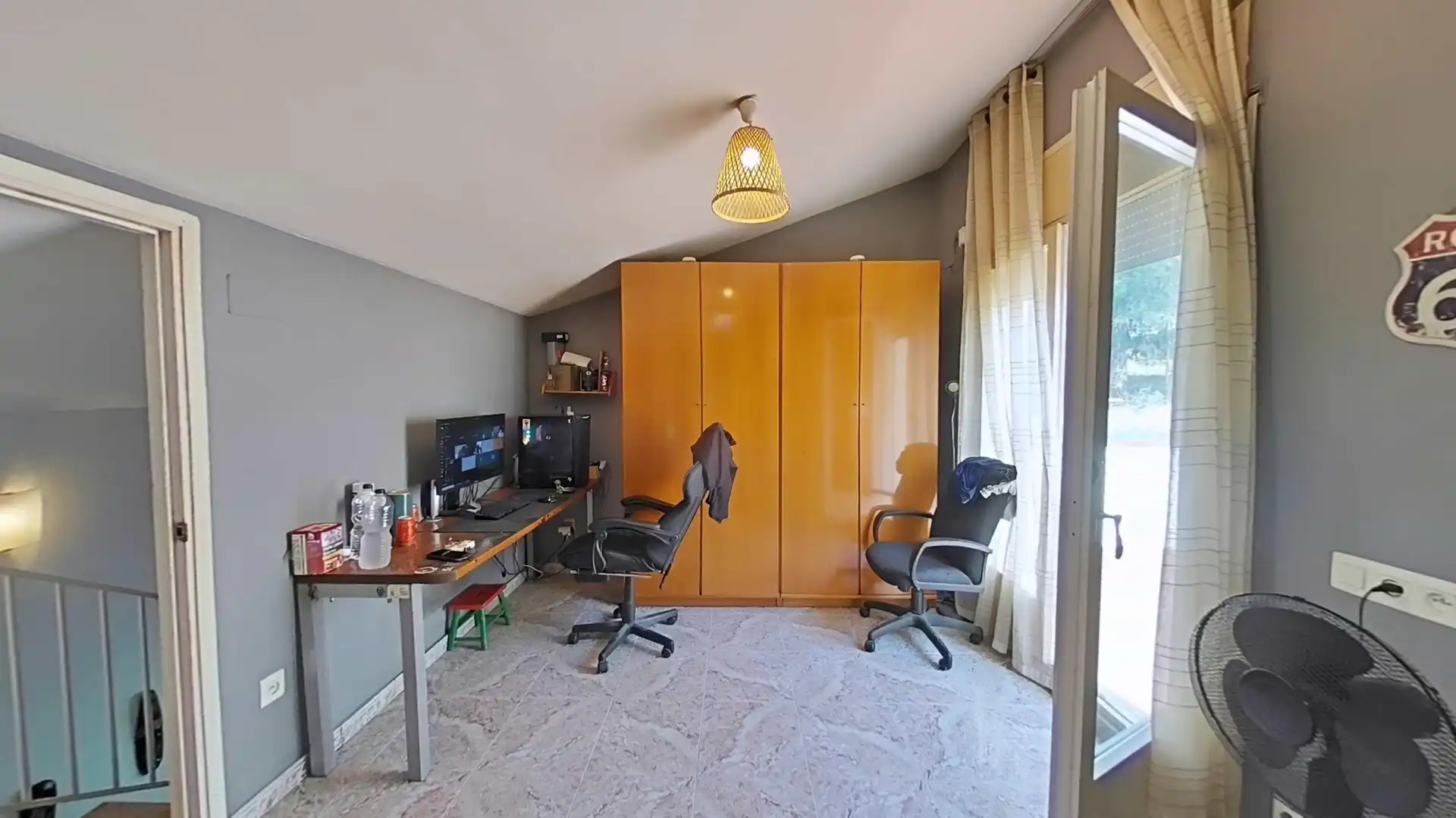 Bedroom of Houses for sale in La Pobla de Claramunt  with Private garden and Storage room