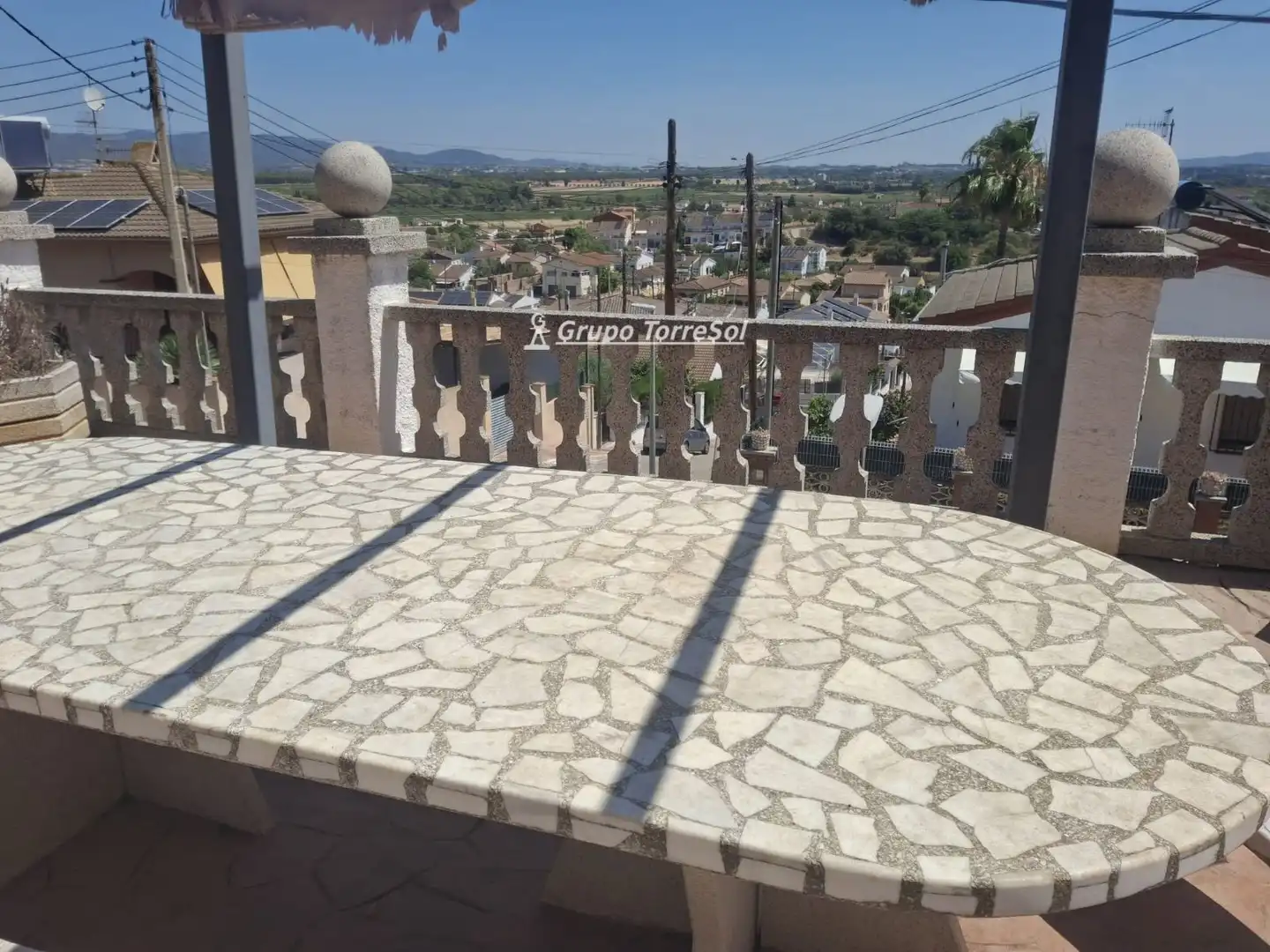 Terrassa de Casa o xalet en venda en Masllorenç amb Aire condicionat, Calefacció i Jardí privat