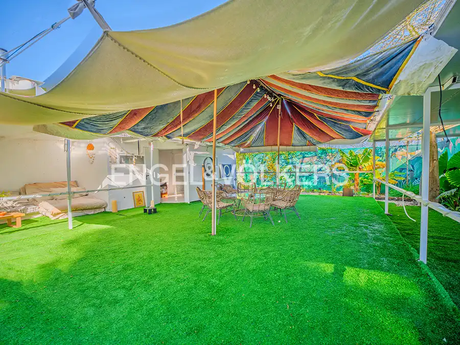 Terraza de Casa o chalet en venta en Mutxamel con Aire acondicionado, Calefacción y Jardín privado