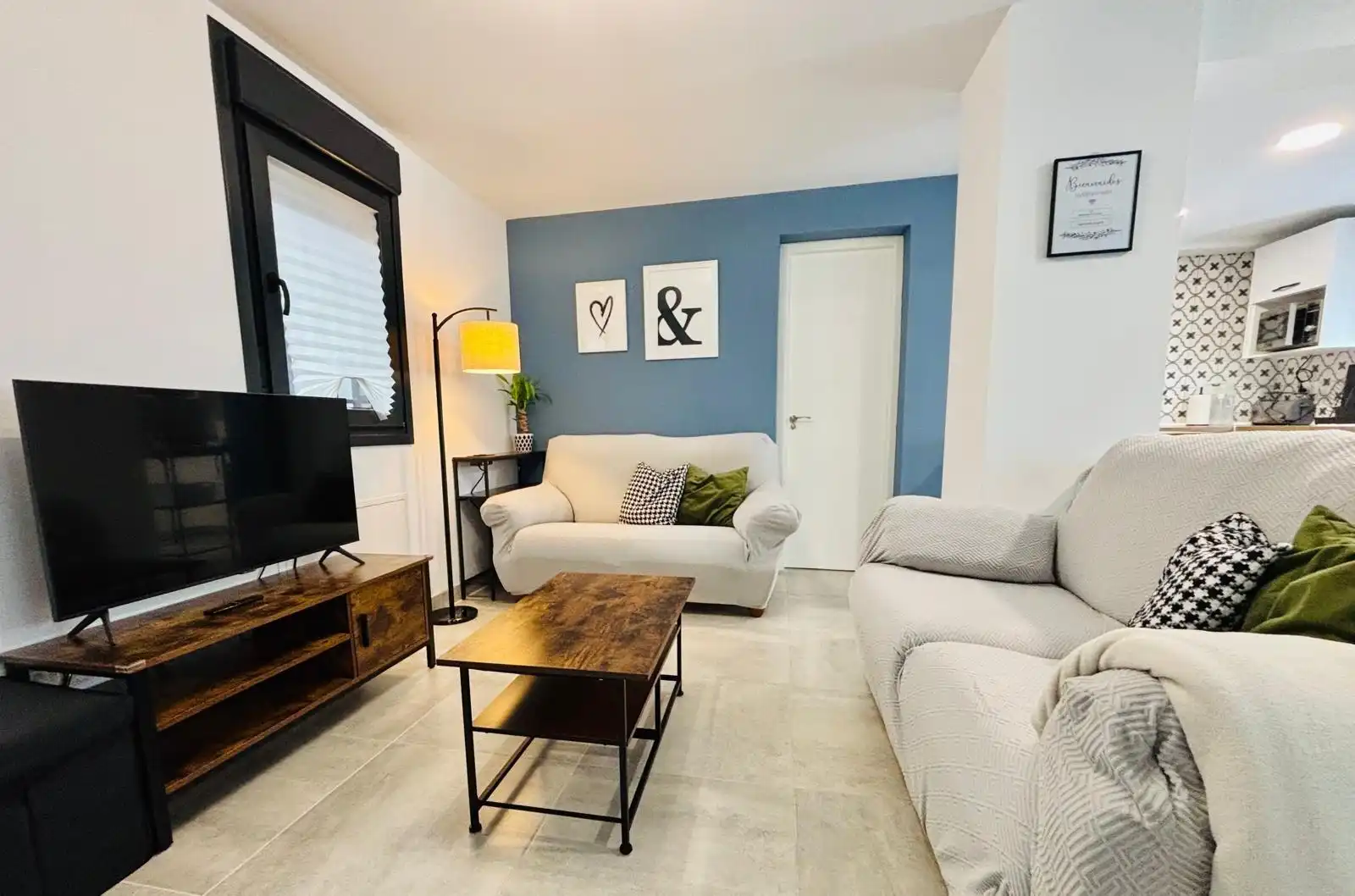 Wohnzimmer von Wohnung zur Miete in Villa de Otura mit Klimaanlage und Möbliert