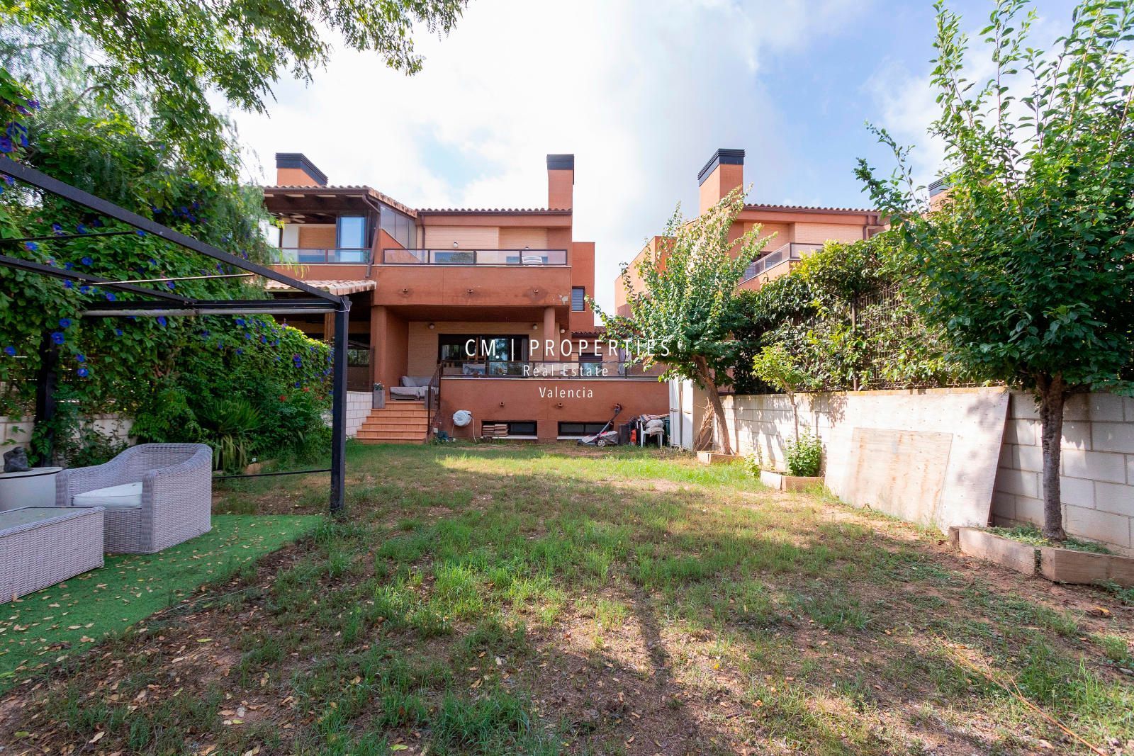Garden of Single-family semi-detached for sale in Bétera  with Air Conditioner, Heating and Terrace