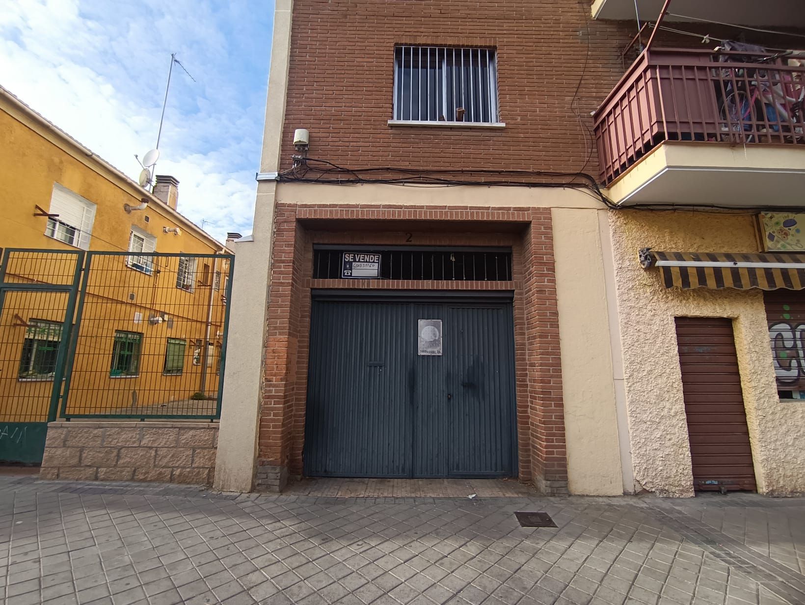 Exterior view of Garage to rent in  Madrid Capital