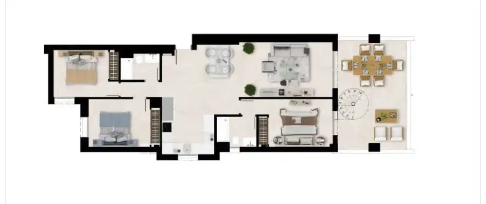 Apartament amb terrassa en venda a Playa Bahía Dorada, imagen 15