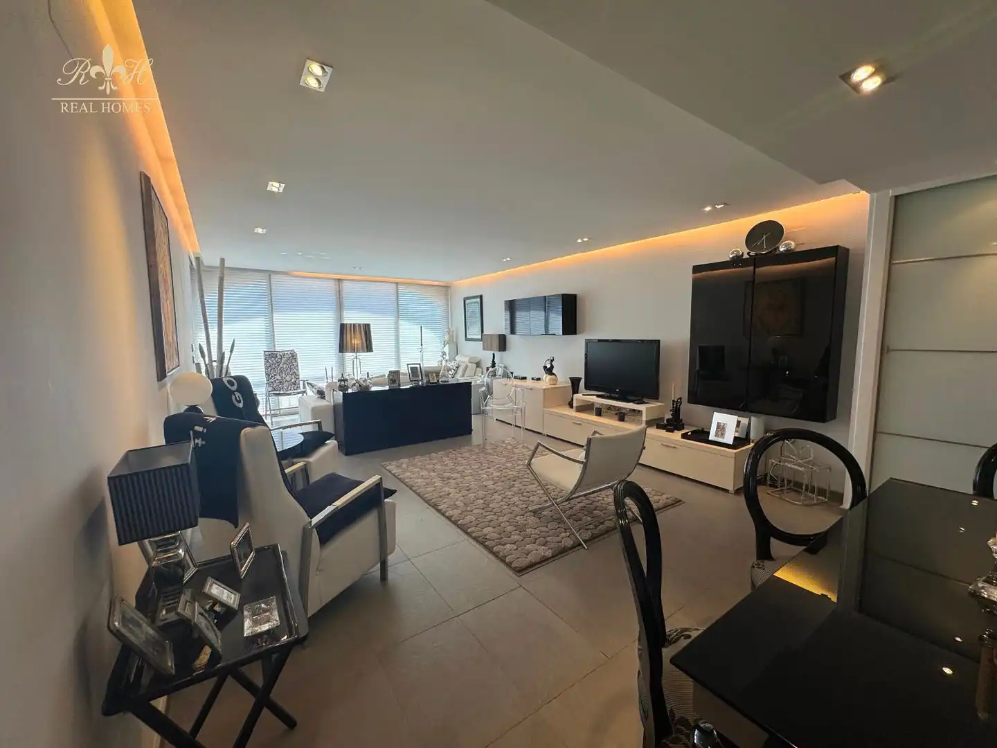 Wohnzimmer von Wohnung zum Verkauf in Altea mit Klimaanlage, Heizung und Terrasse