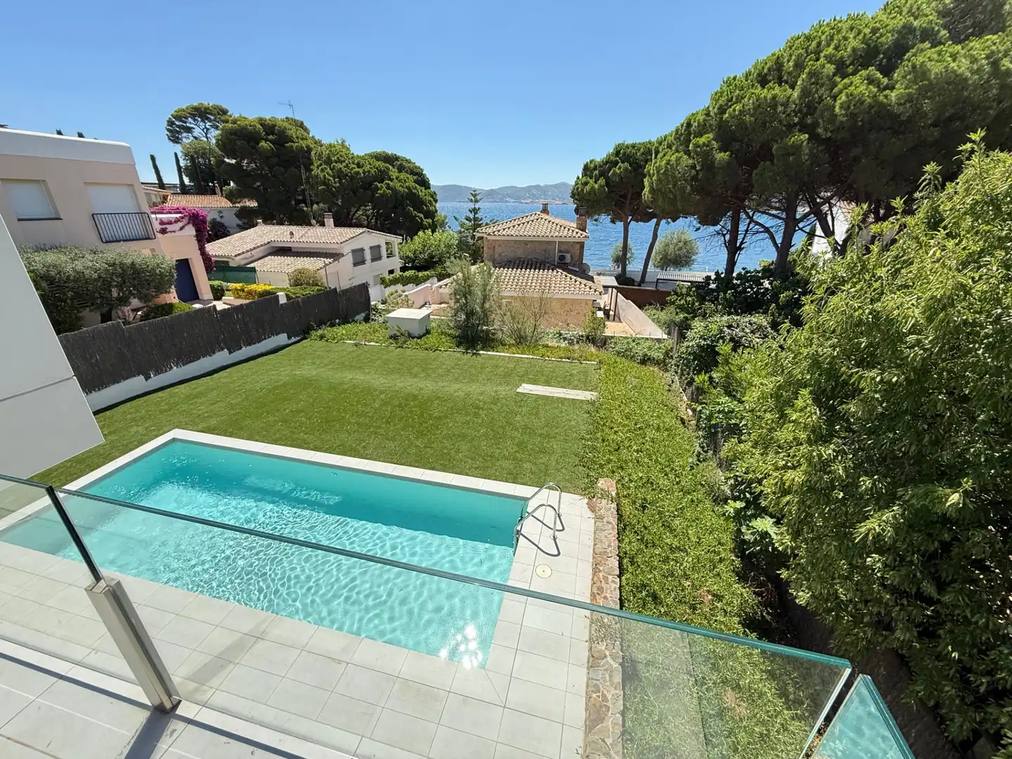 Piscina de Casa o chalet en venta en Llançà con Aire acondicionado, Calefacción y Jardín privado