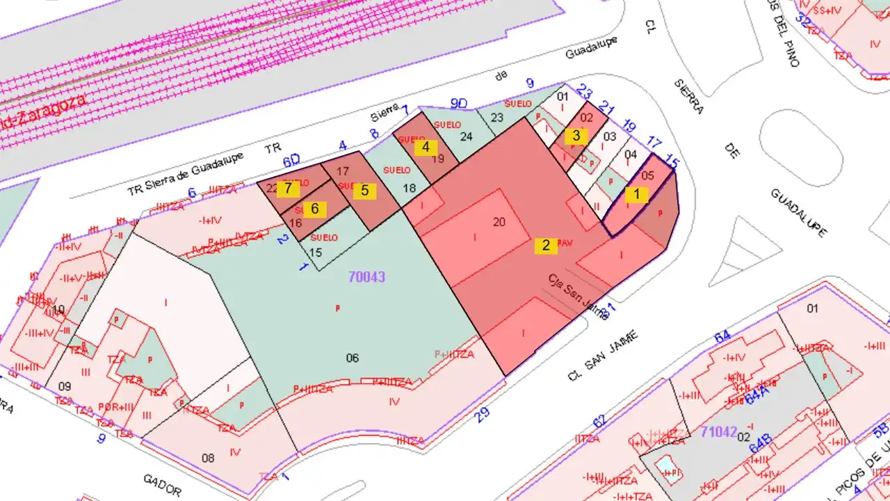 Terreno en venta en C/ San Jaime, Casco Histórico de Vallecas