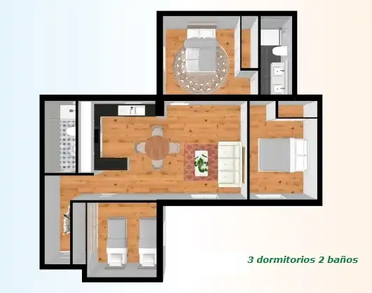 Flat for sale in Madrid  with Air Conditioner, Heating and Parquet flooring